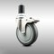 Service Caster 5 Inch 316SS Thermoplastic Rubber Swivel 1-1/2 Inch Stem Caster Lock Brake SCC SCC-SS316TTLEX20S514-TPRB-112 - alternate 4